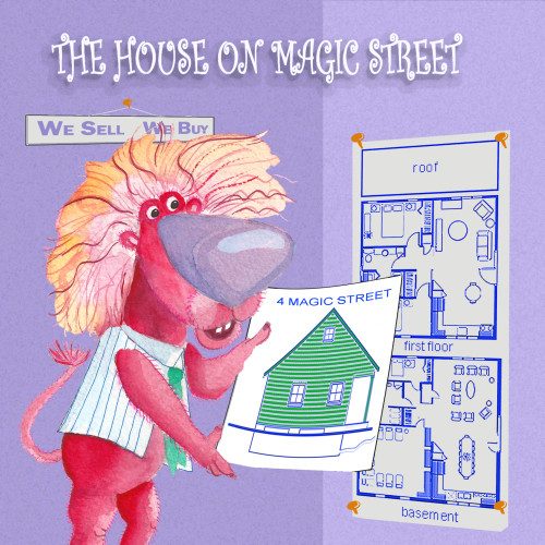 Illustration from The House on Magic Street