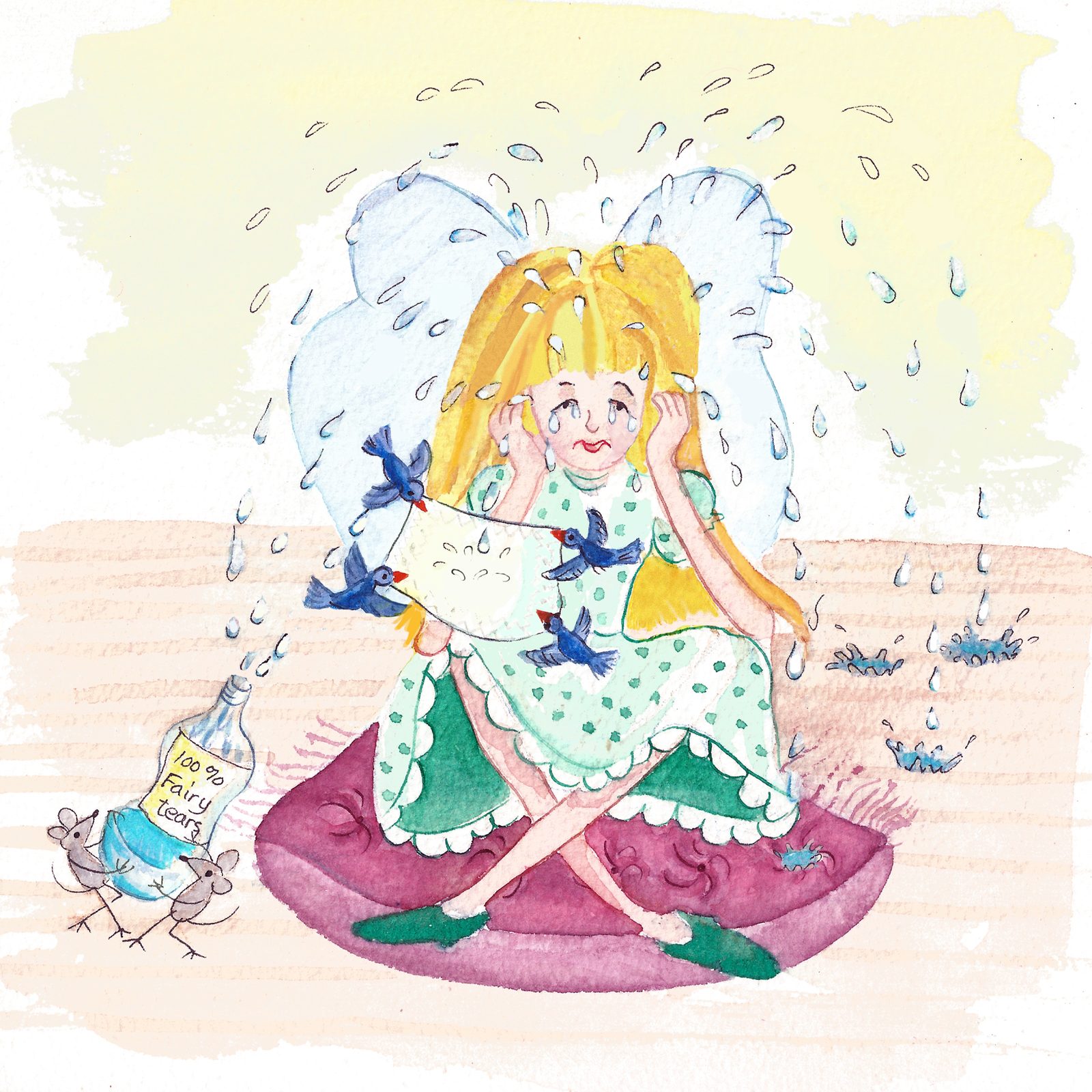 Illustration from The House on Magic Street