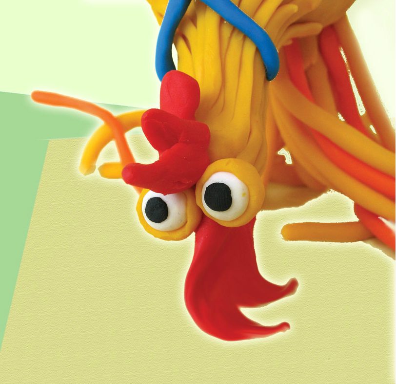 Illustration from Tim the Porcupine Meets Dr. Cluck