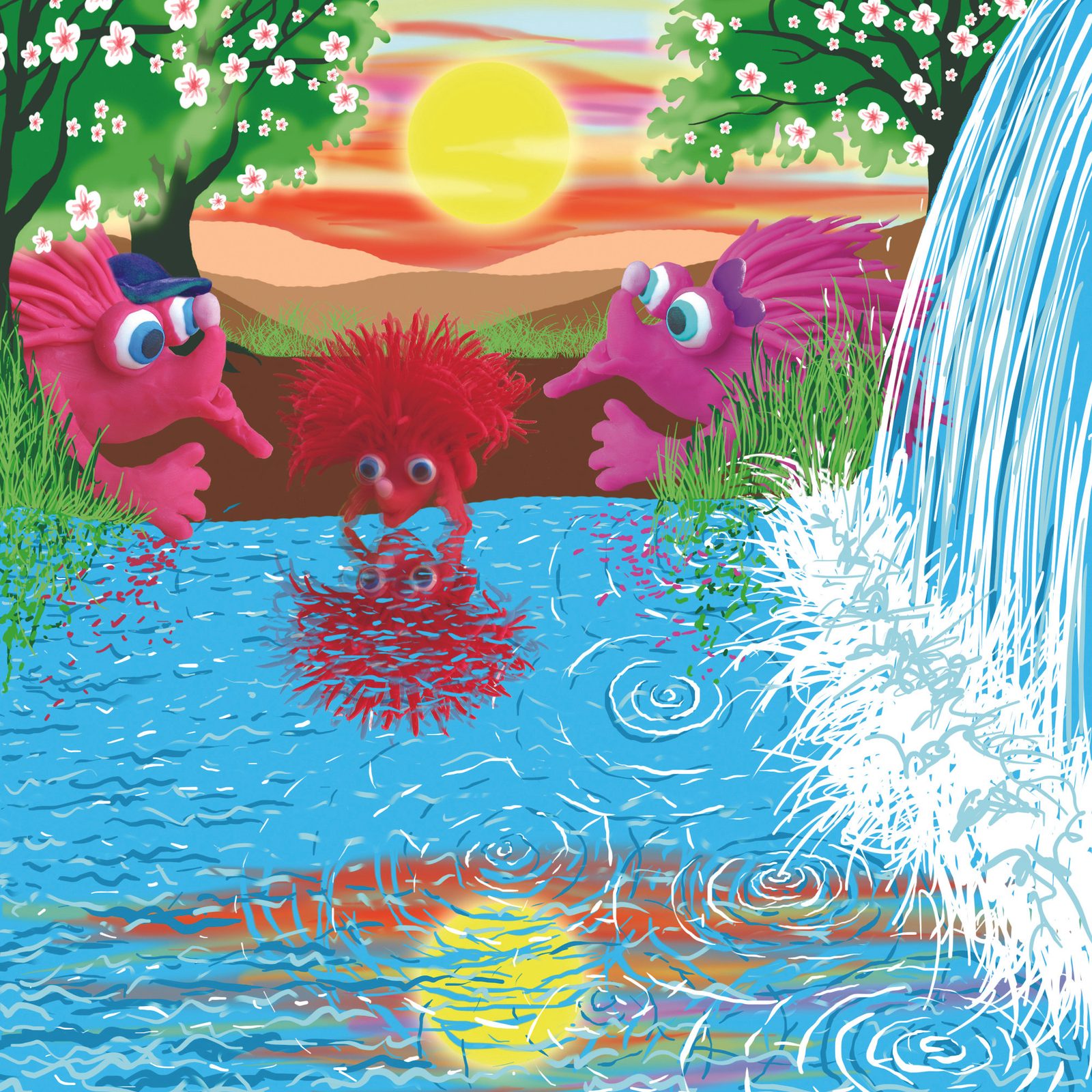 Illustration from Tim the Porcupine Meets Dr. Cluck